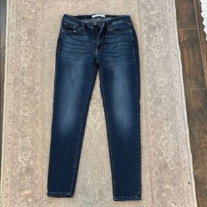 KanCan Blue Skinny Jeans Medium Indigo